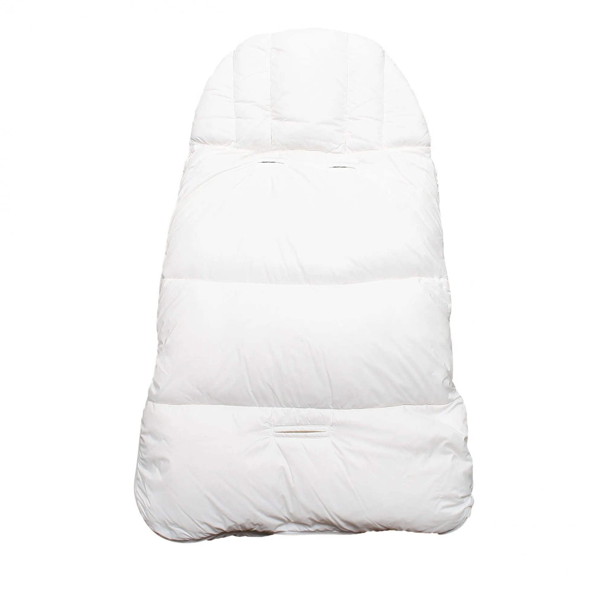 Sacco Neonato Color Latte In Nylon Imbottito