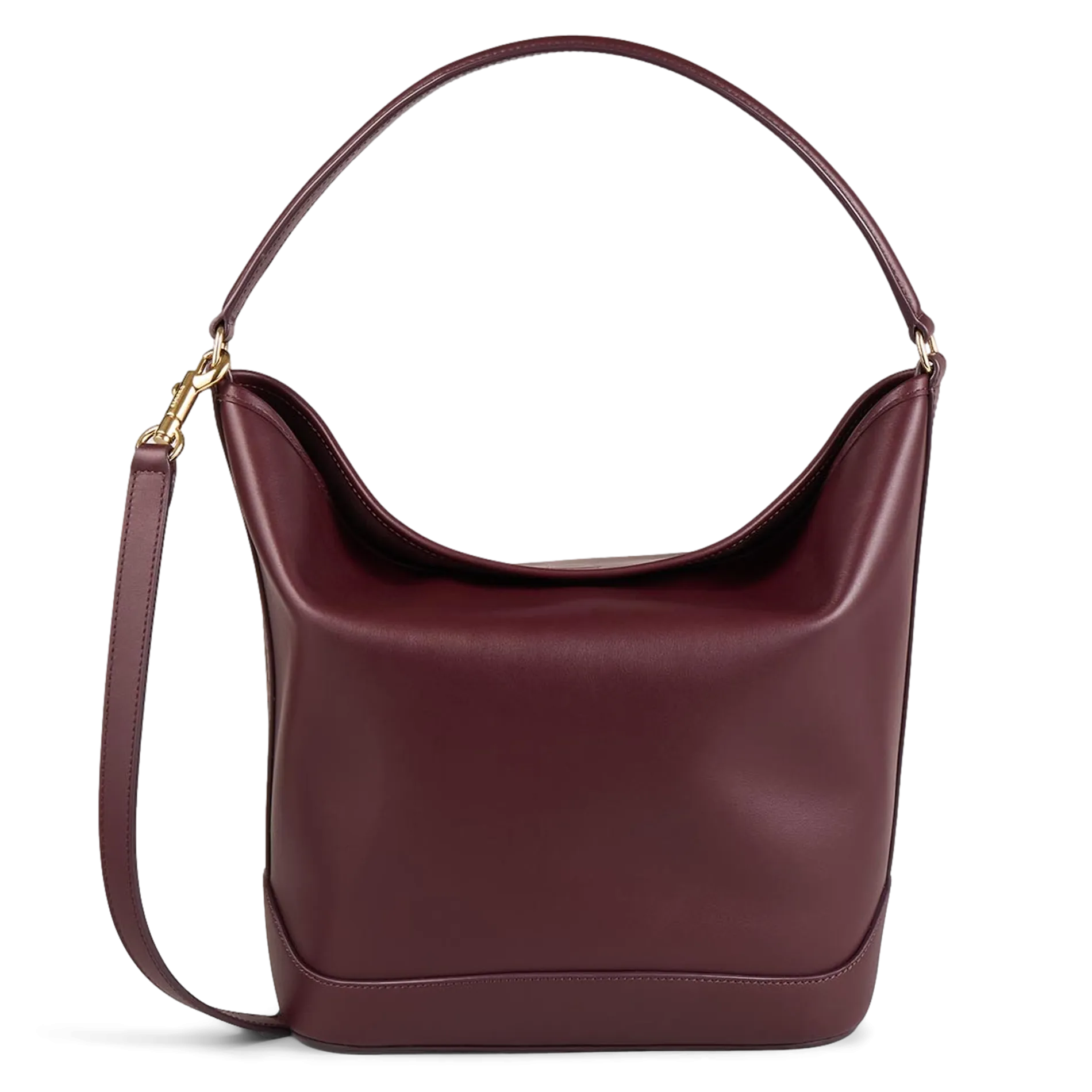 SANDRO   Borsa a secchiello in pelle | Rosso