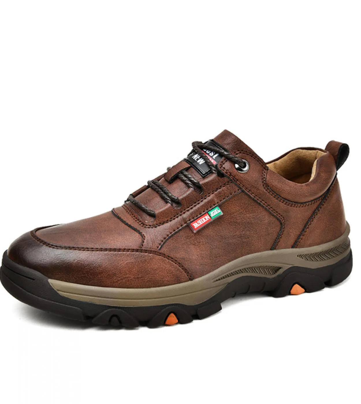 Scarpe da uomo Moda Uomo Scarpe da trekking Trekking Scarpe da ginnastica da uomo Scarpe da esterno comode da uomo Pelle spaccat