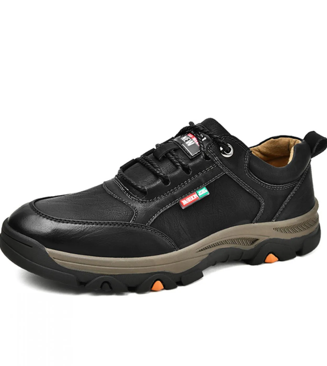 Scarpe da uomo Moda Uomo Scarpe da trekking Trekking Scarpe da ginnastica da uomo Scarpe da esterno comode da uomo Pelle spaccat