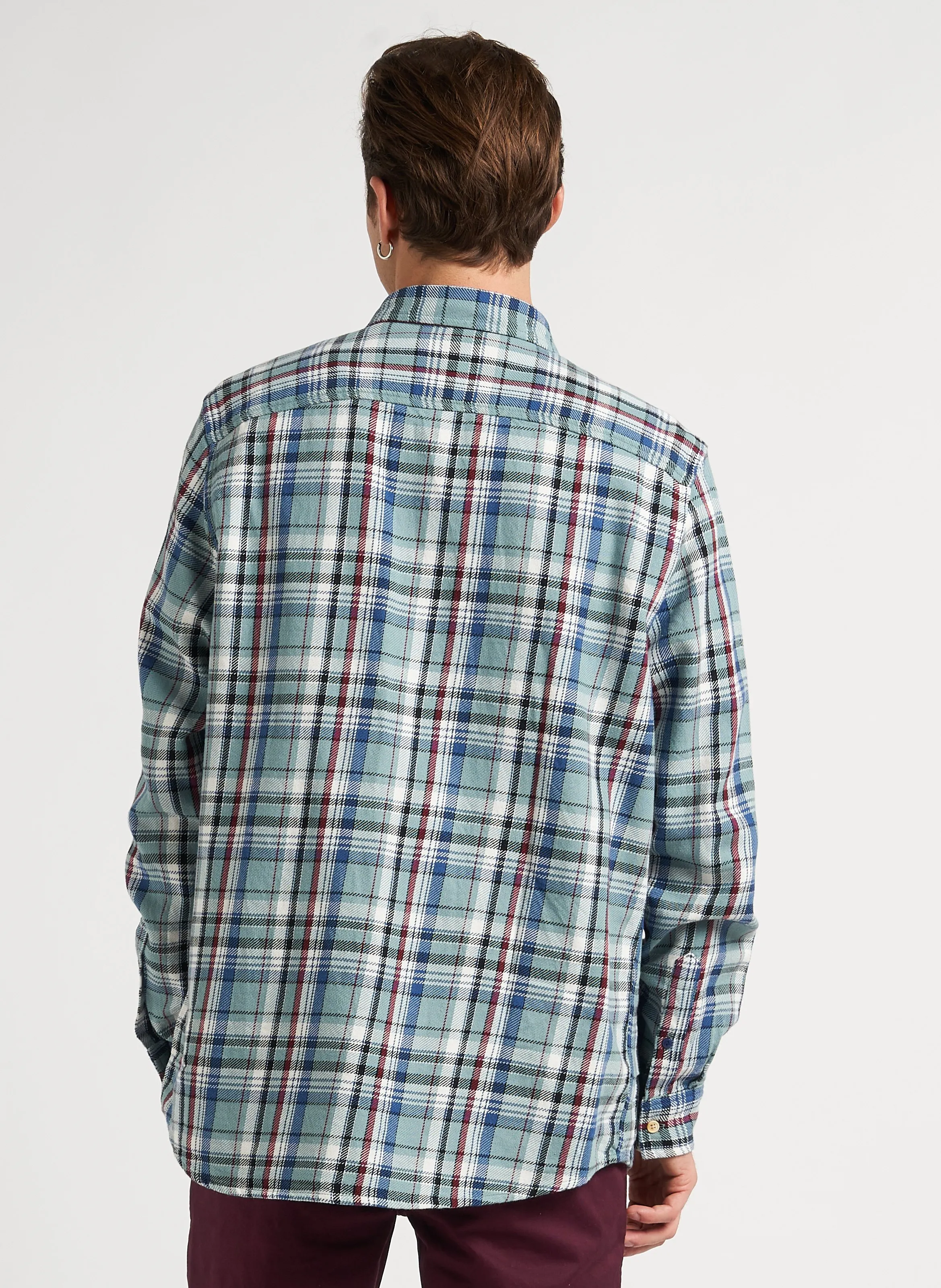  SCOTCH AND SODA   Camicia dritta collo classico in cotone | Blu