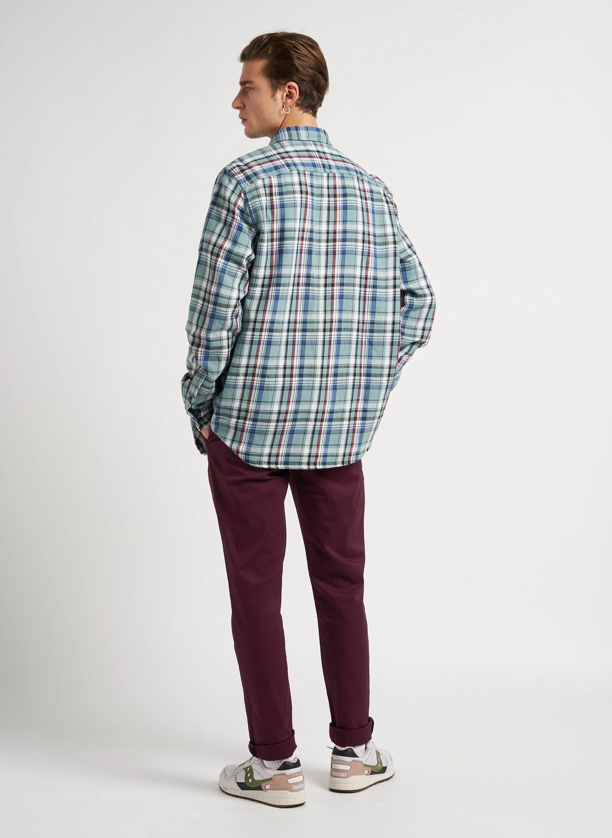  SCOTCH AND SODA   Camicia dritta collo classico in cotone | Blu
