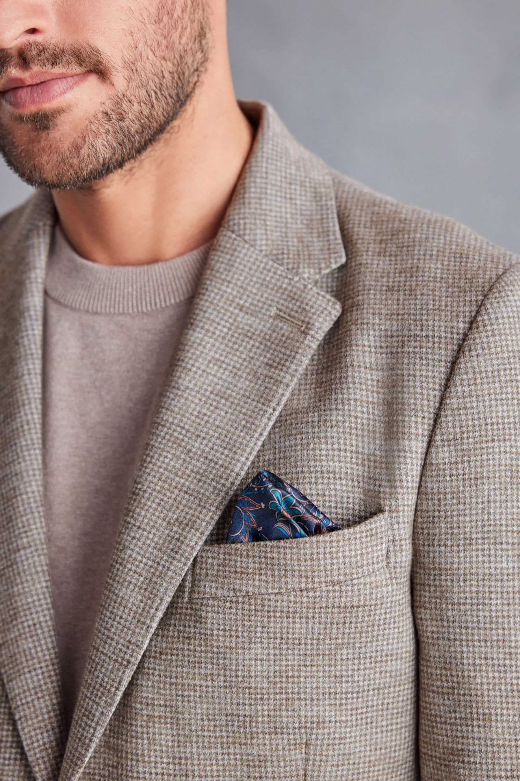Signature - Blazer Blend in jersey e lana italiana
