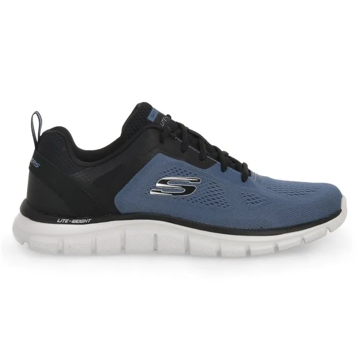 SKECHERS BLBK TRACK BROADER