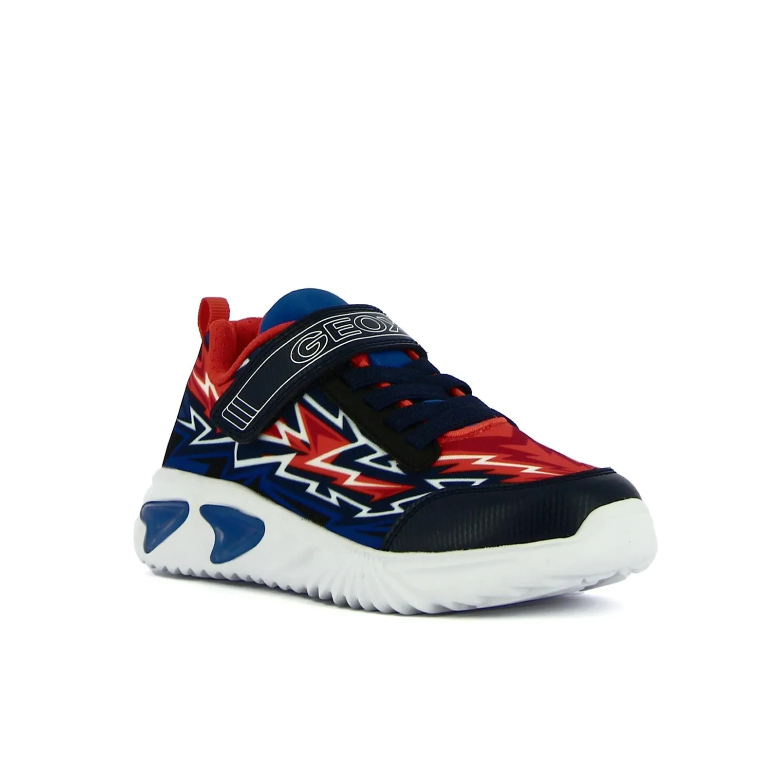 Sneakers blu da ragazzo con luci