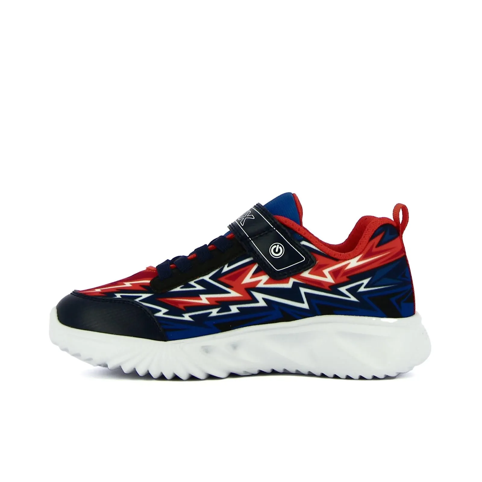 Sneakers blu da ragazzo con luci