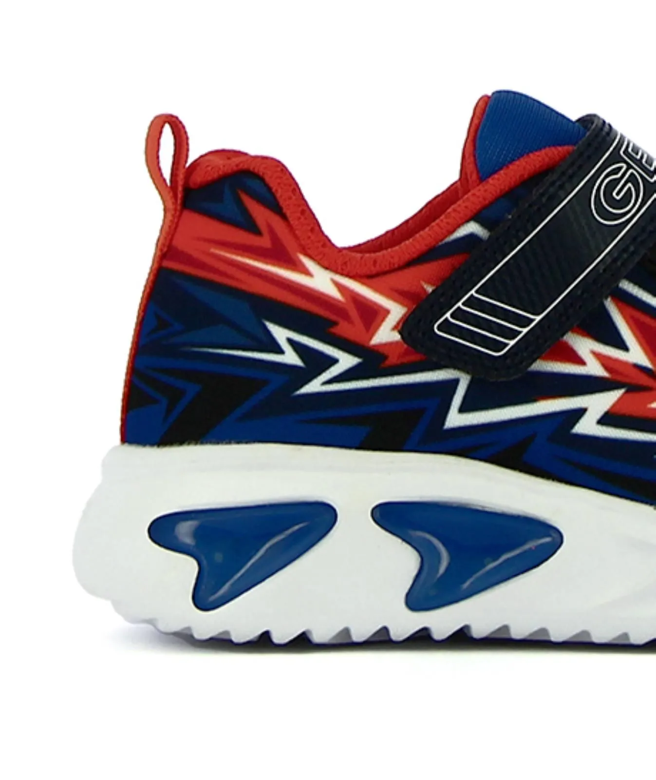Sneakers blu da ragazzo con luci