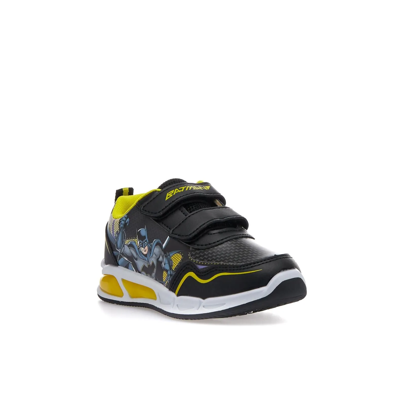 Sneakers nere con luci e stampa cartoon Batman