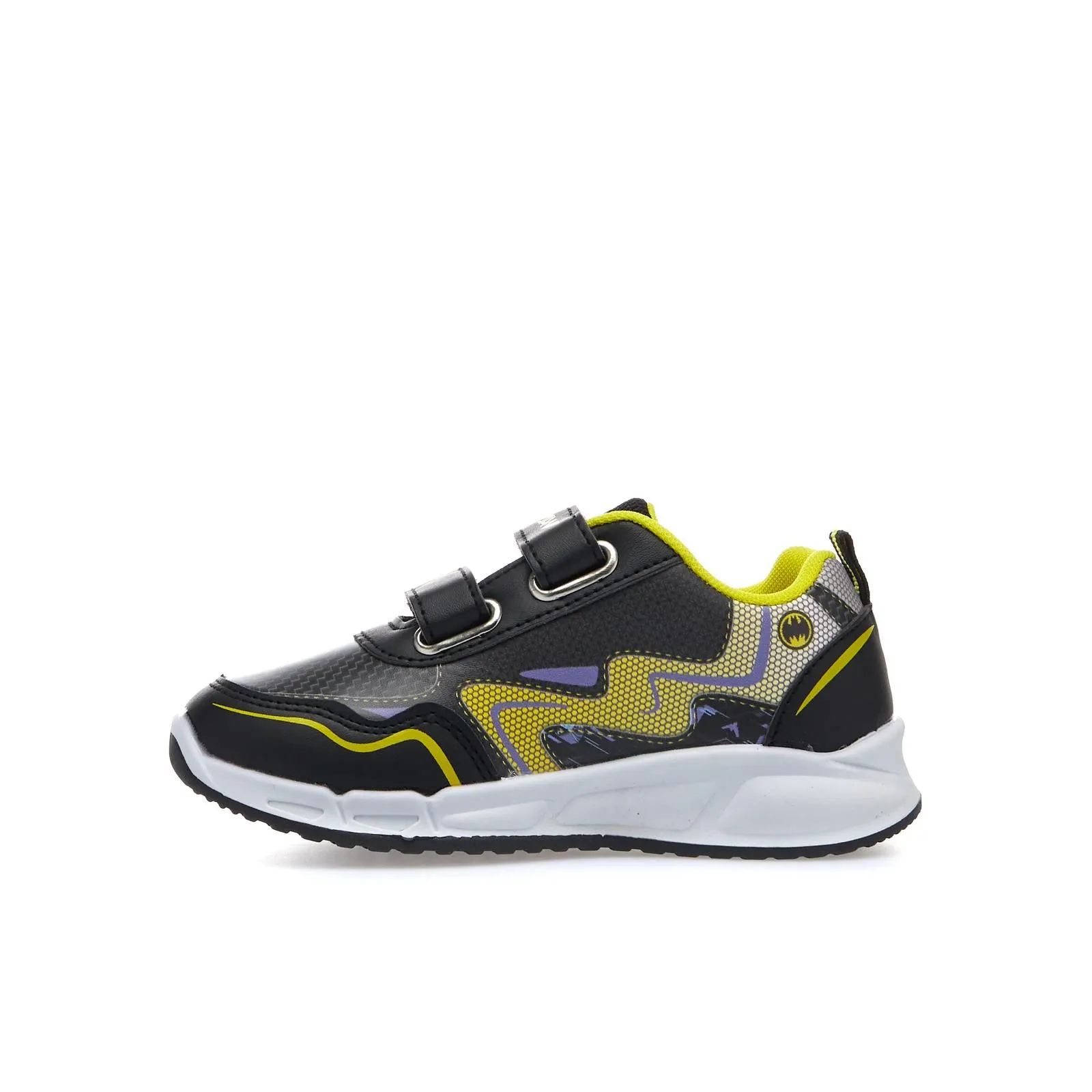 Sneakers nere con luci e stampa cartoon Batman