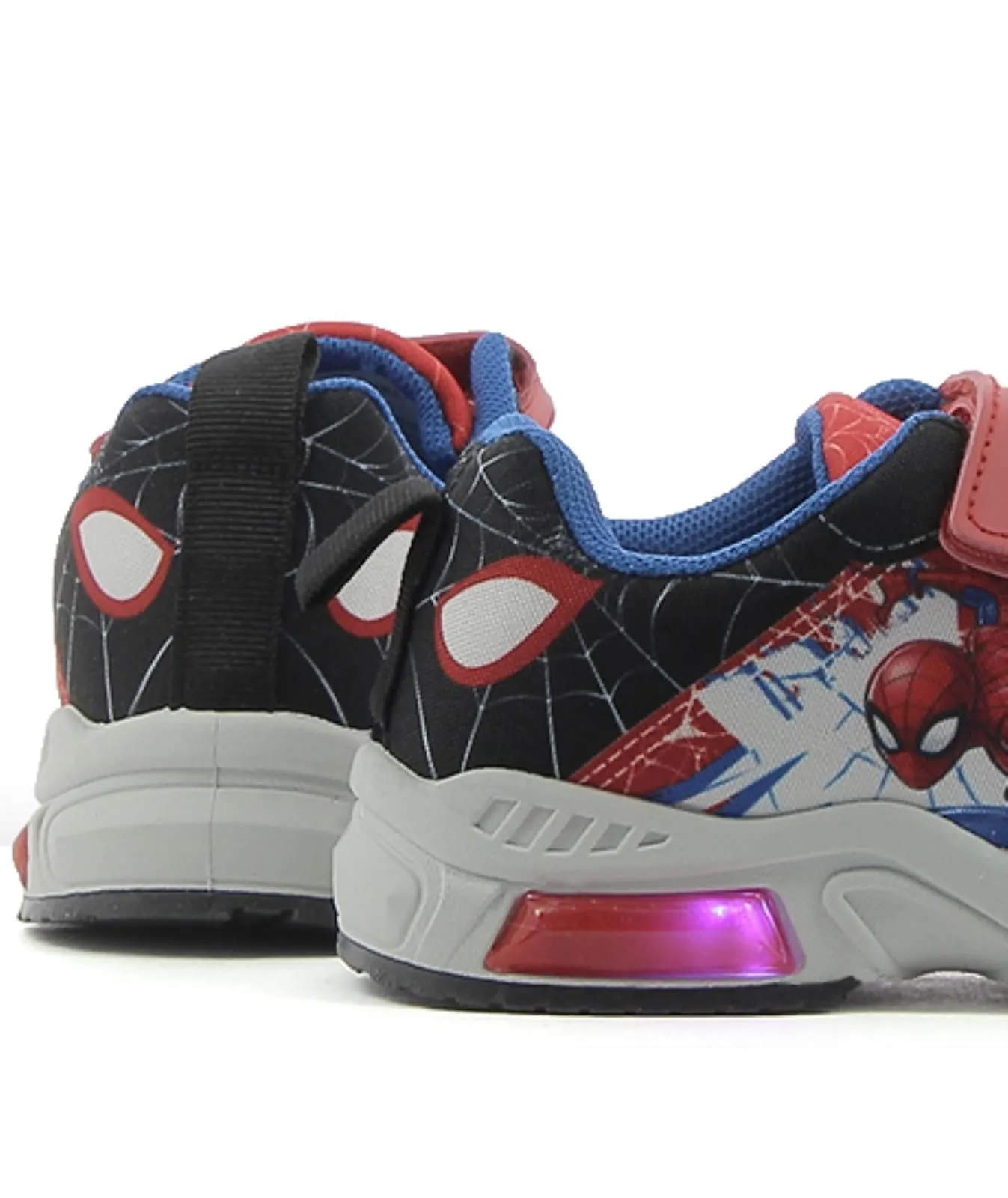 Sneakers rosse Spiderman con luci