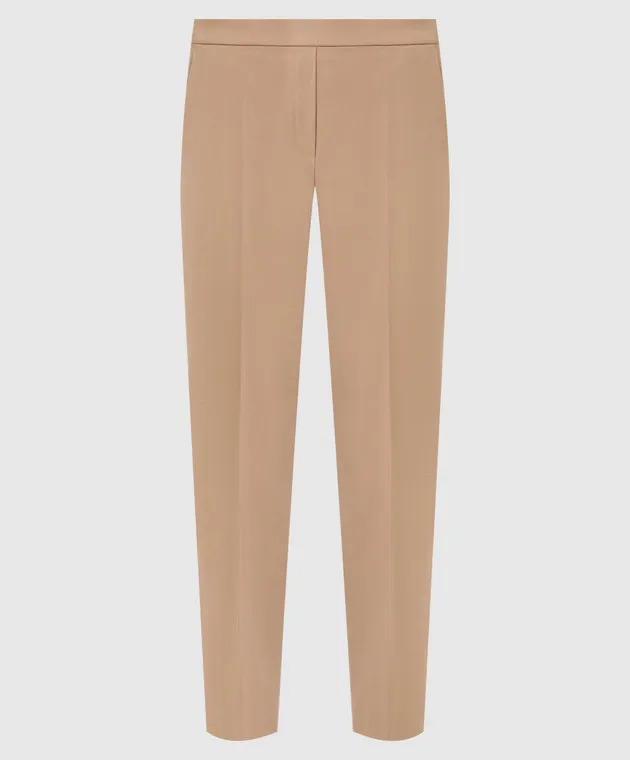 Theory Pantaloni in lana beige K0801226