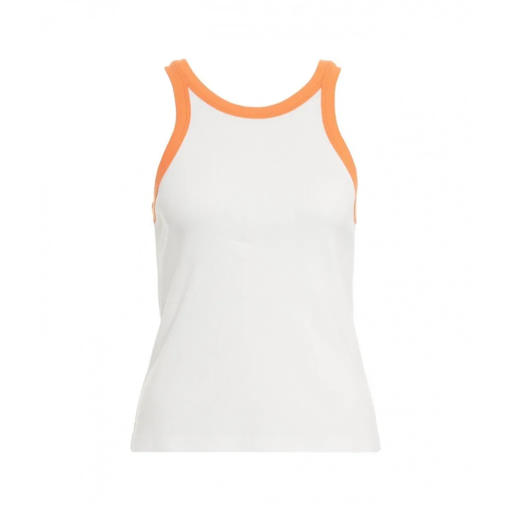 Top a coste arancione