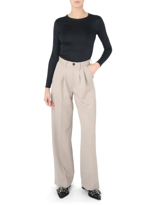 Top Anine Bing Jane nero