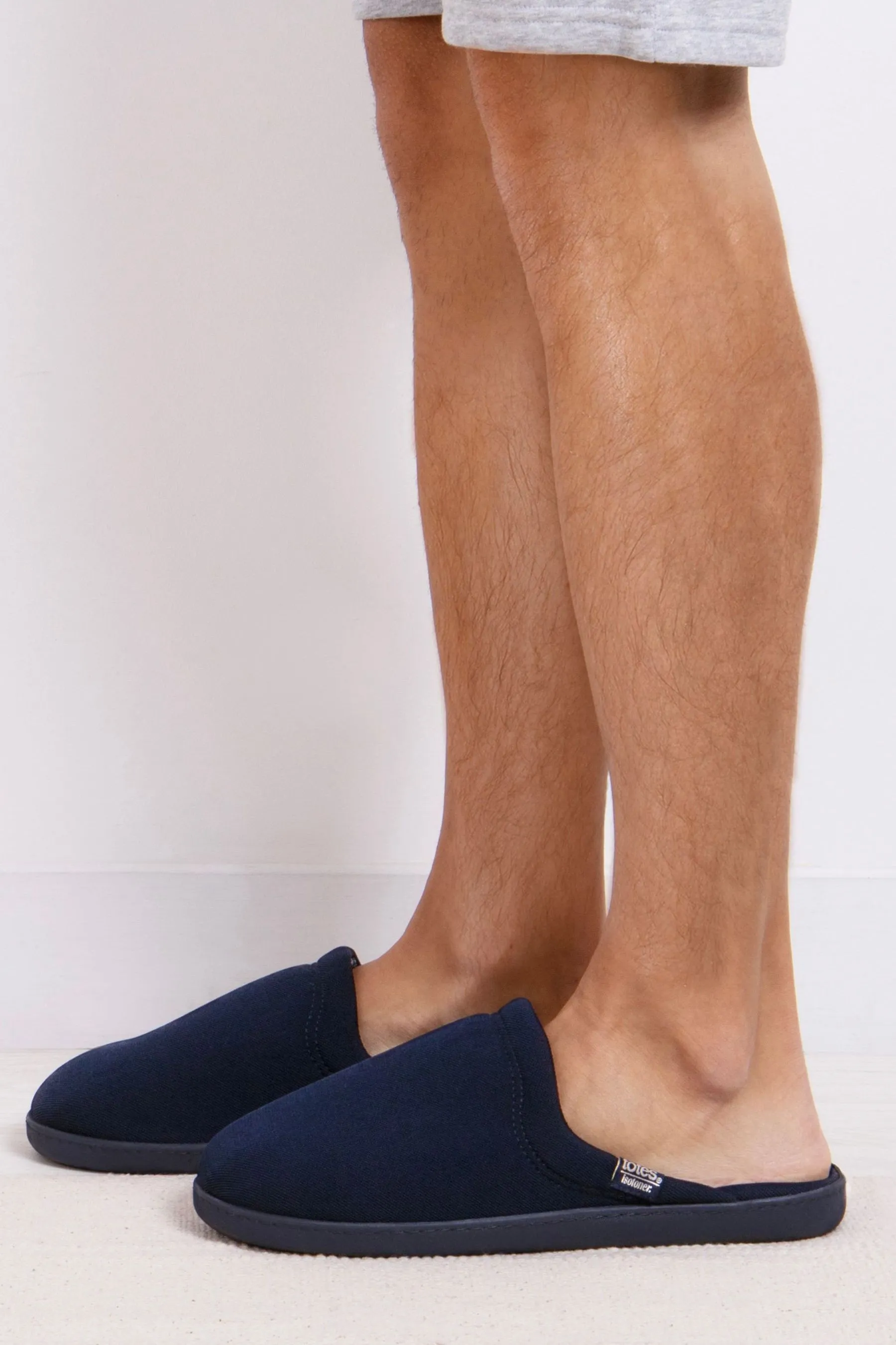 Totes - Isotoner - Sabot testurizzati con fodera A righe e cuscino