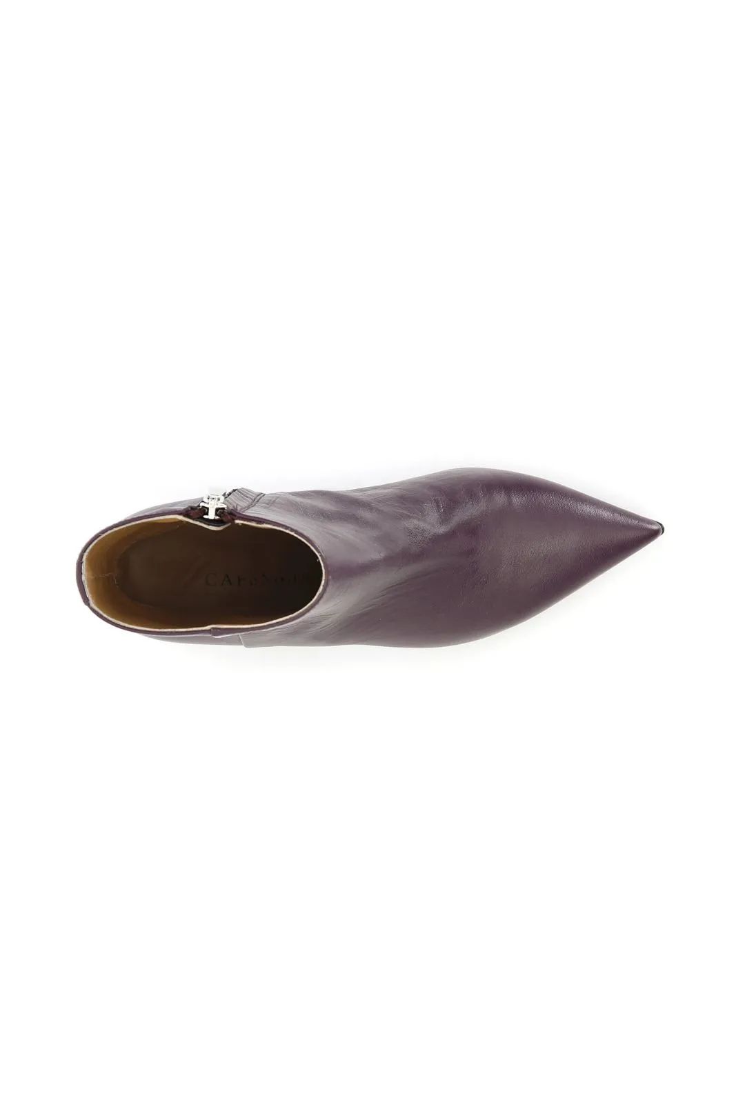 tronchetto donna in nappa viola