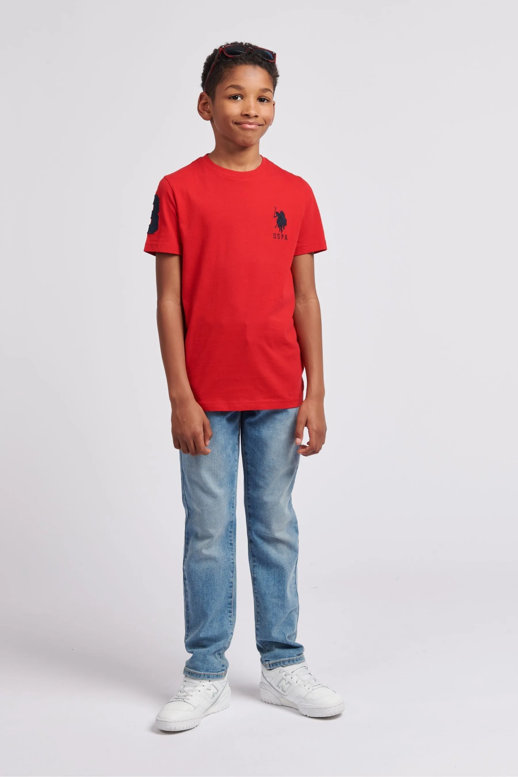 U.S. Polo Assn. Maglietta da 3 Bambino Player    