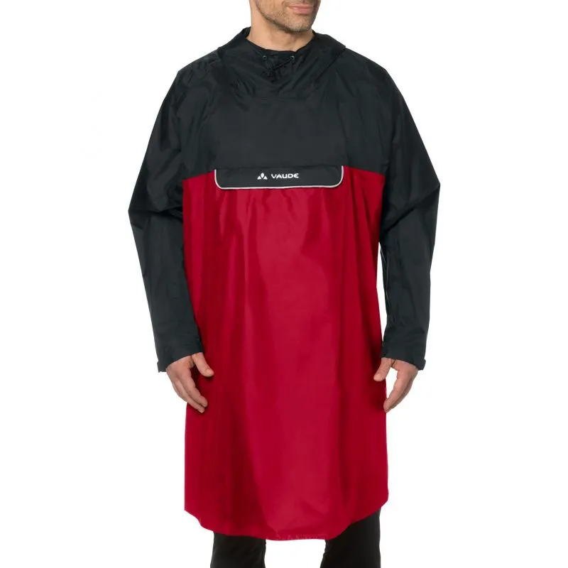 Vaude Valero Poncho (rosso indiano)
