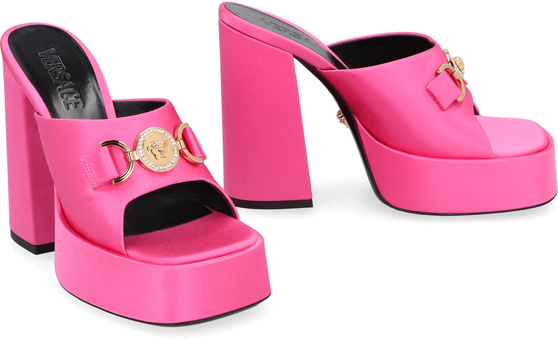 Versace Sabot Aevitas in raso