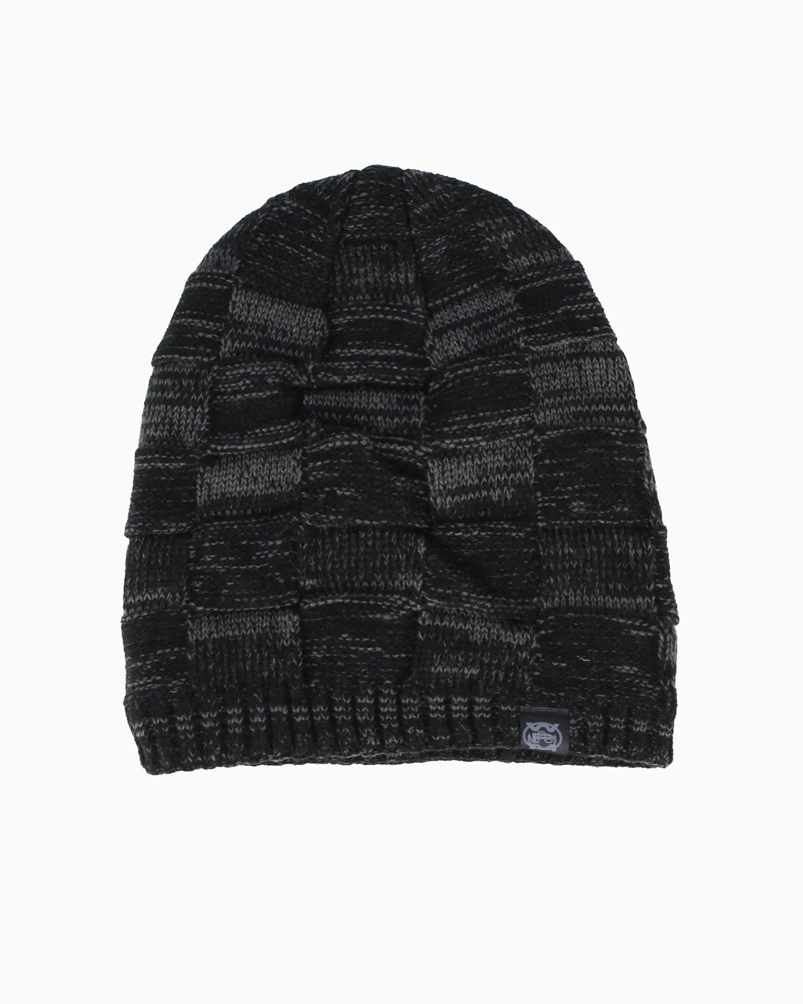 WAMPUM - Cuffia nera a maglia con interno rifinito in pelliccia                                            Previous productWAMPU