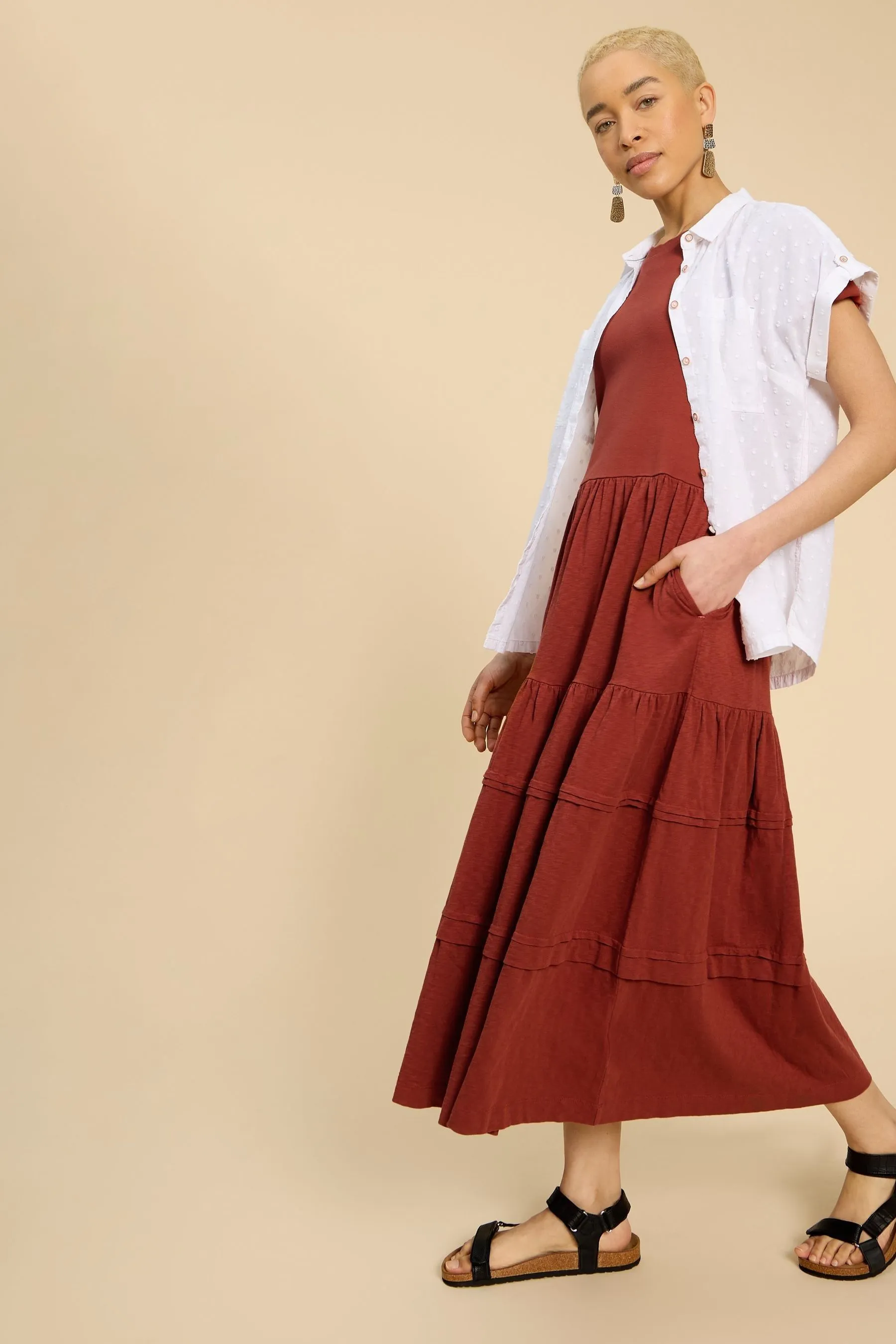 White Stuff - Vera - Abito midi in jersey