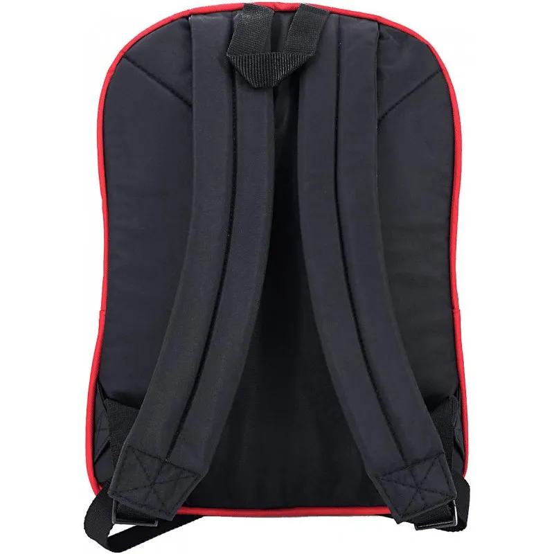 ZAINO ORGANIZZATO COMIX MONOCOLORE ROSSO 42X32X15CM ZAINO SCUOLA E TEMPO LIBERO 3 ZIP + TASCA C/ZIP PANINI SCUOLA ITALY