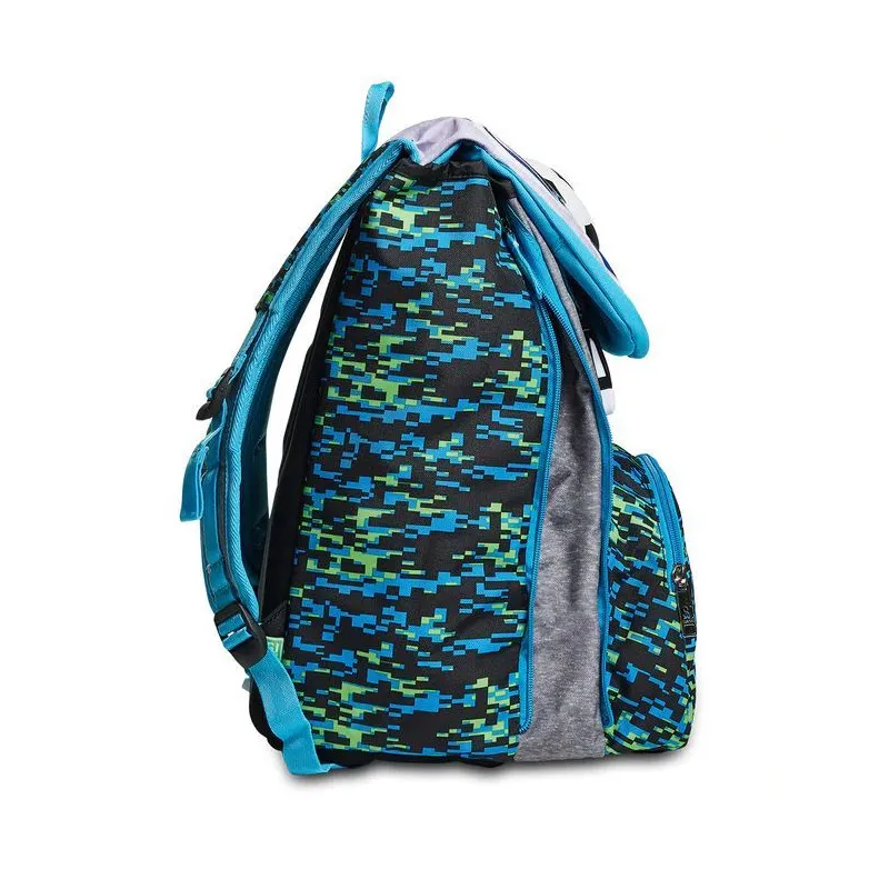 ZAINO SCUOLA SDOPPIABILE BIG SJ GANG GOALKICK BOY 27X41X22CM 28LT.LO ZAINO CHE CAMBIA QUANDO VUOI TU SJ SEVEN ITALY