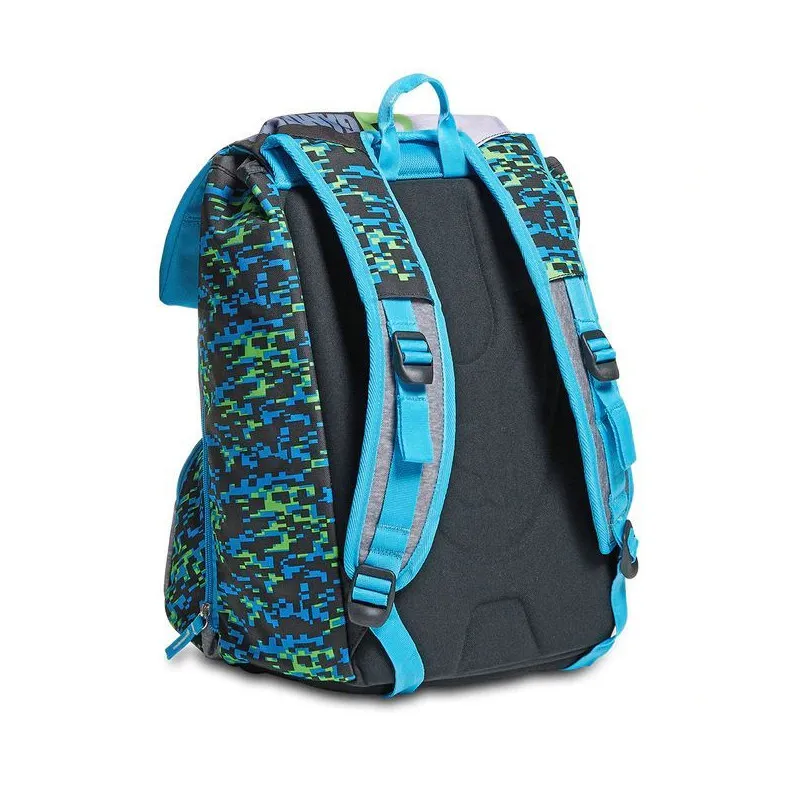 ZAINO SCUOLA SDOPPIABILE BIG SJ GANG GOALKICK BOY 27X41X22CM 28LT.LO ZAINO CHE CAMBIA QUANDO VUOI TU SJ SEVEN ITALY